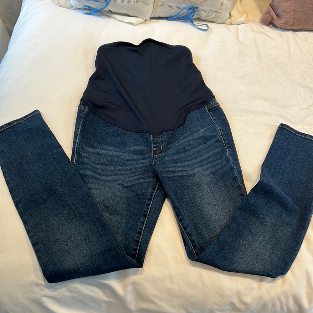 J crew maternity jeans.